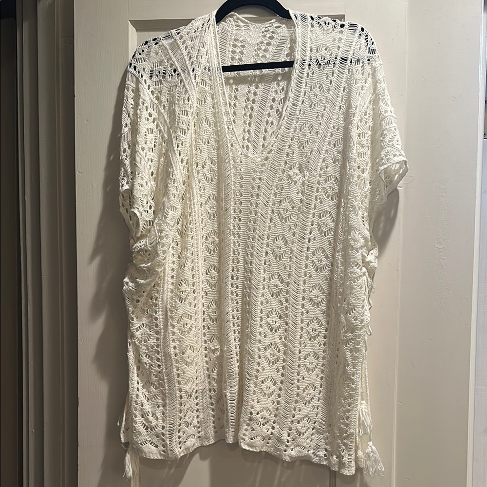 Off-White Crochet Cover-Up